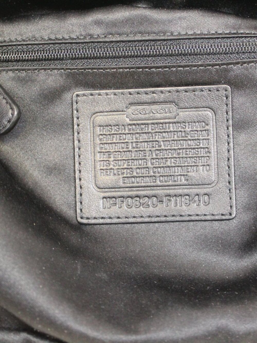 Coach Soho Black Leather Flap Shoulder Bag Gold Hardware 2010 Y2K Classic - Picture 12 of 14